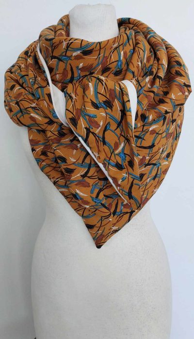 Foulard - plumes - 1
